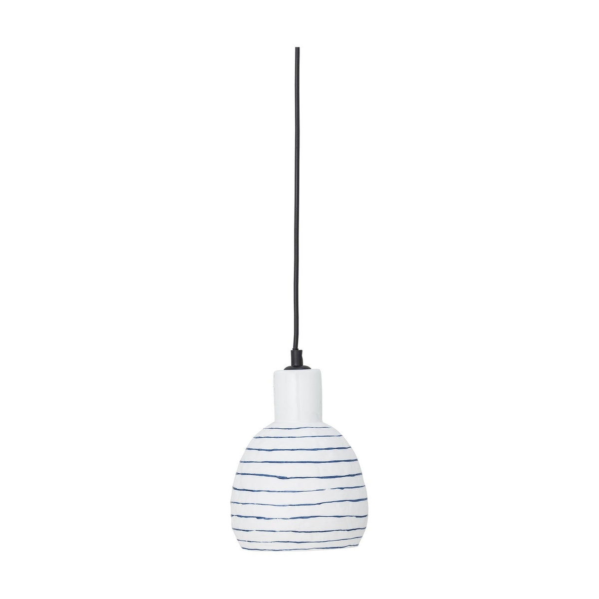 Elga Stoneware Pendant Light - White
