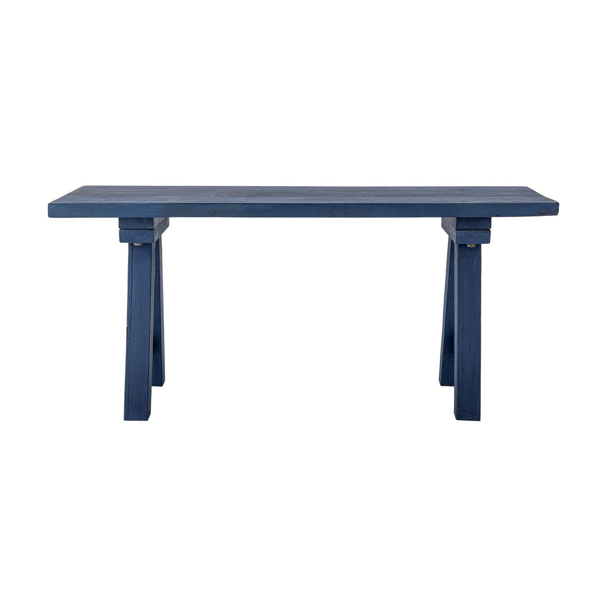 Porir Wooden Bench - Blue