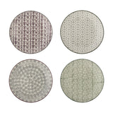 Karine Stoneware Side Plates Set of 4 - Multi