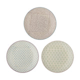 Patrizia Stoneware Dinner Plates Set of 3 - Multi