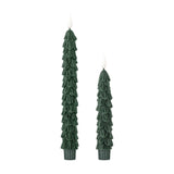 Ponza Christmas Tree LED Candles Pack of 2 - Green