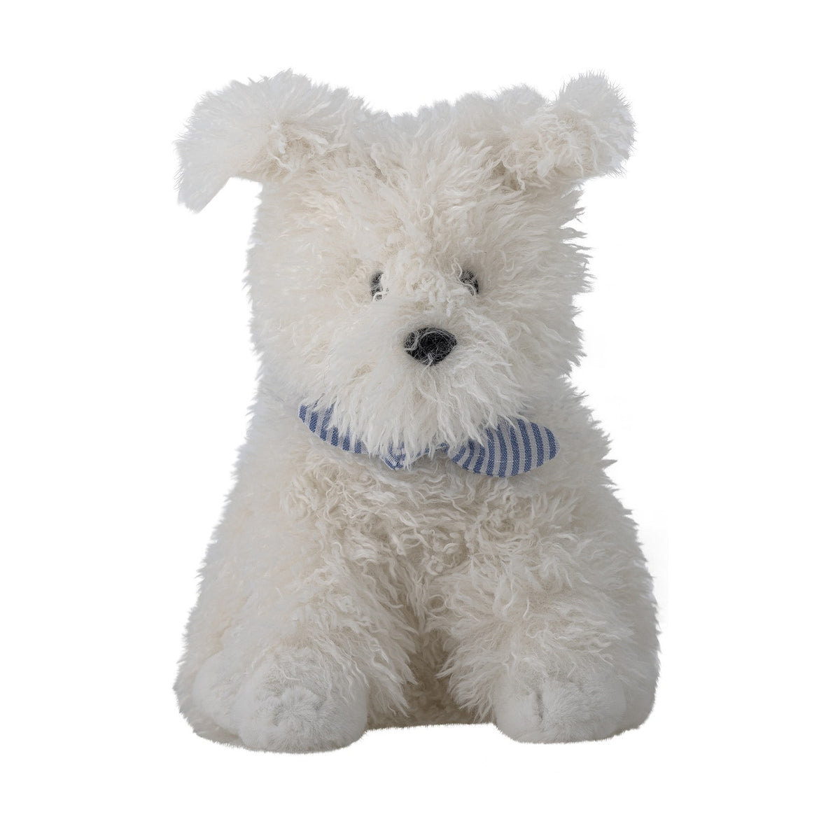 Tito Striped Soft Toy - White