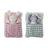 Elie Checked Rag Dolls Set of 2 - Multi