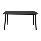 Calana Iron Garden Table - Black