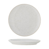 Addison Speckled Stoneware Plate - White