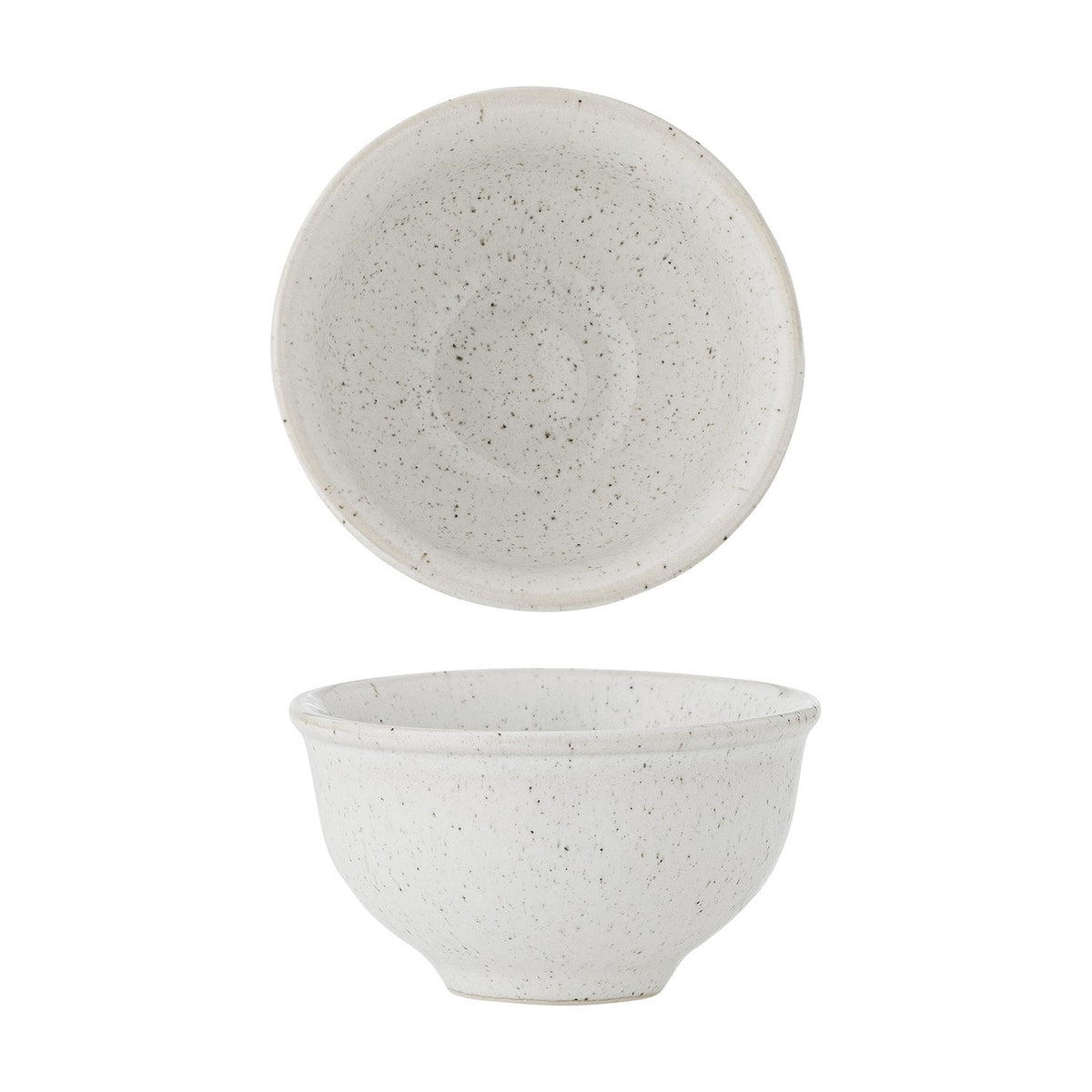 Addison Stoneware Bowl 8cm - White