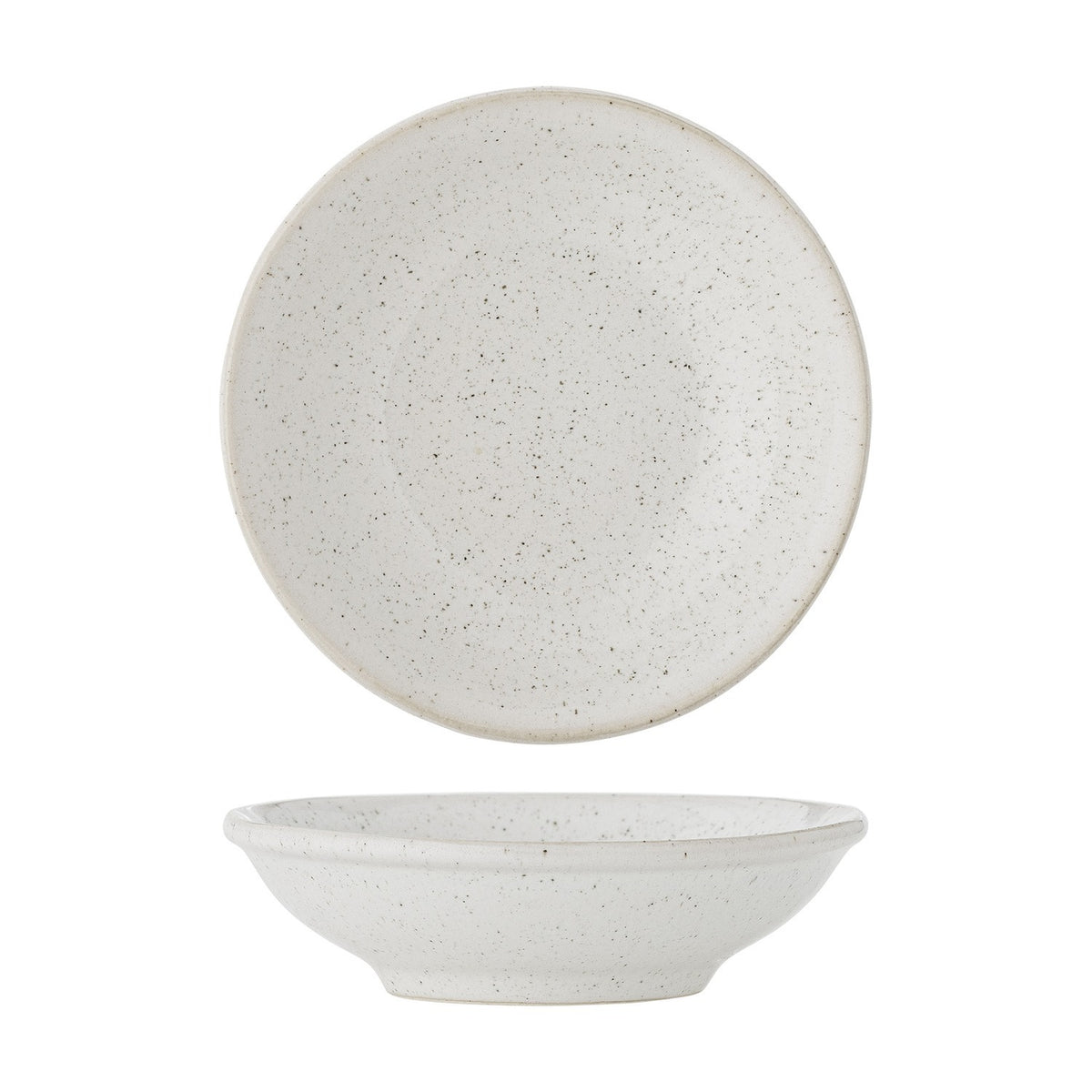 Addison Speckled Stoneware Bowl 11cm - White