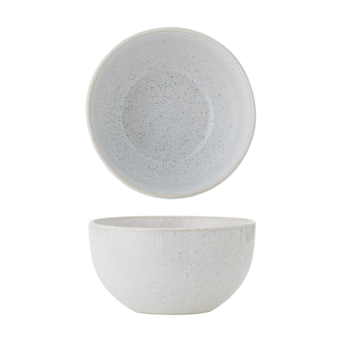Addison Speckled Stoneware Bowl 13cm - White