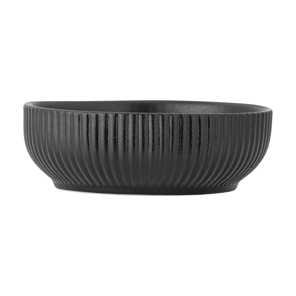 Neri Stoneware Bowl 17cm - Black
