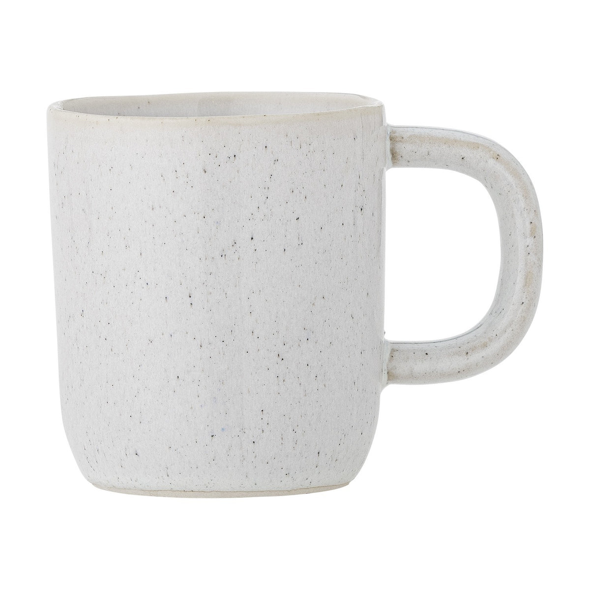 Addison Speckled Stoneware Cup 250ml - White