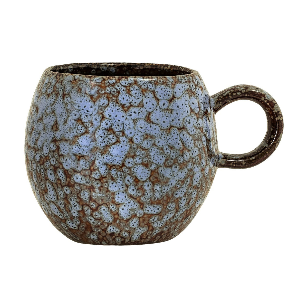 Paula Mottled Stoneware Cup 275ml - Blue