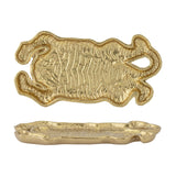 Lester Tiger Cast Iron Tray - Gold