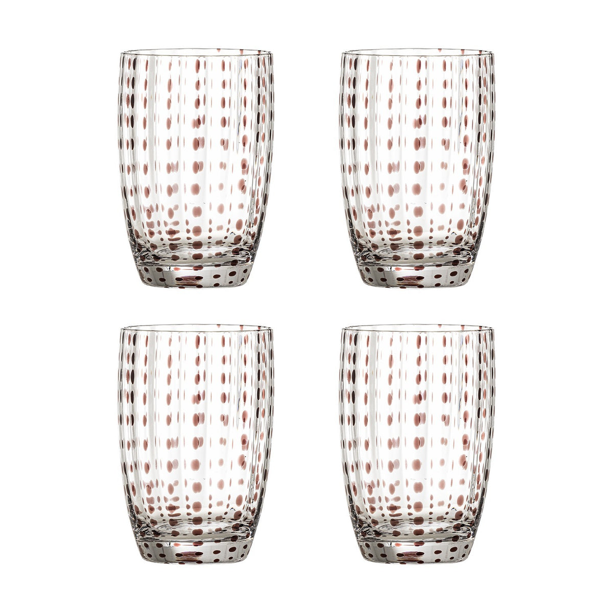 Brinley Tumblers Set of 4 - Clear