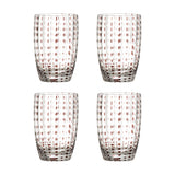 Brinley Tumblers Set of 4 - Clear