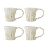 Joseph Green Stoneware Mugs 260ml Set of 4 - Multi