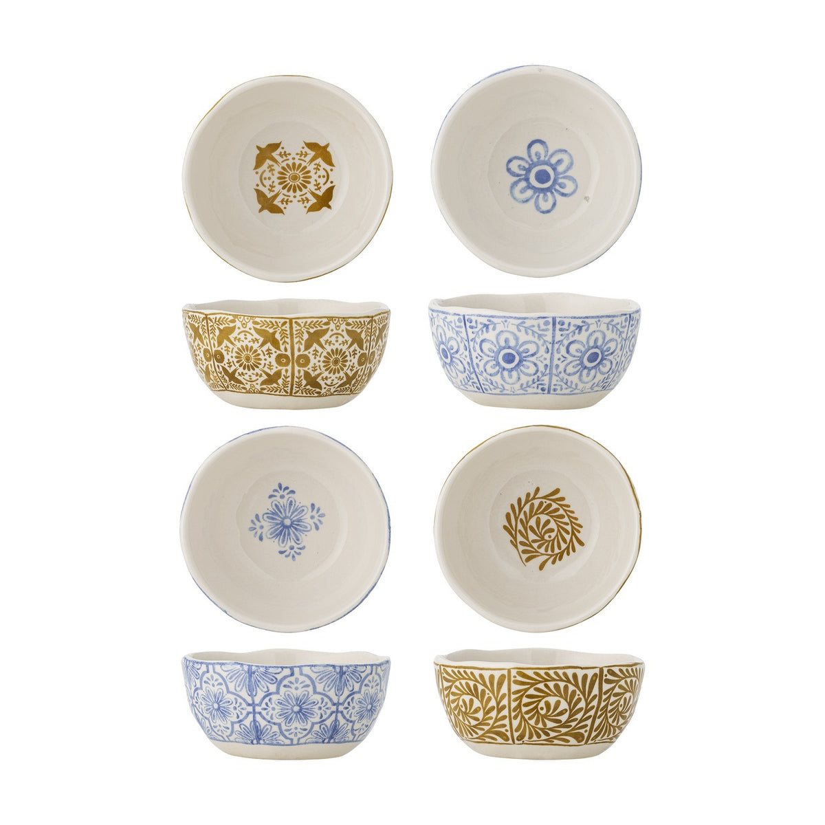 Milton Stoneware Bowls 10.5cm Set of 4 - Multi