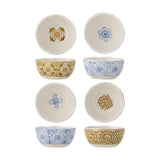 Milton Stoneware Bowls 10.5cm Set of 4 - Multi