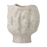 Adair Stoneware Vase 24cm - White