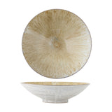Saskia Speckled Stoneware Bowl 40cm - Beige