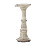 Rigby Stoneware Candle Holder - Grey