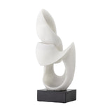Alistair Resin Ornament - White