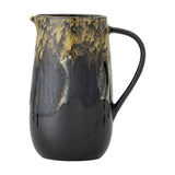 Wyatt Stoneware Vase 22.5cm - Black