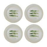 Hadden Stoneware Dinner Plates Set of 4 - Cream