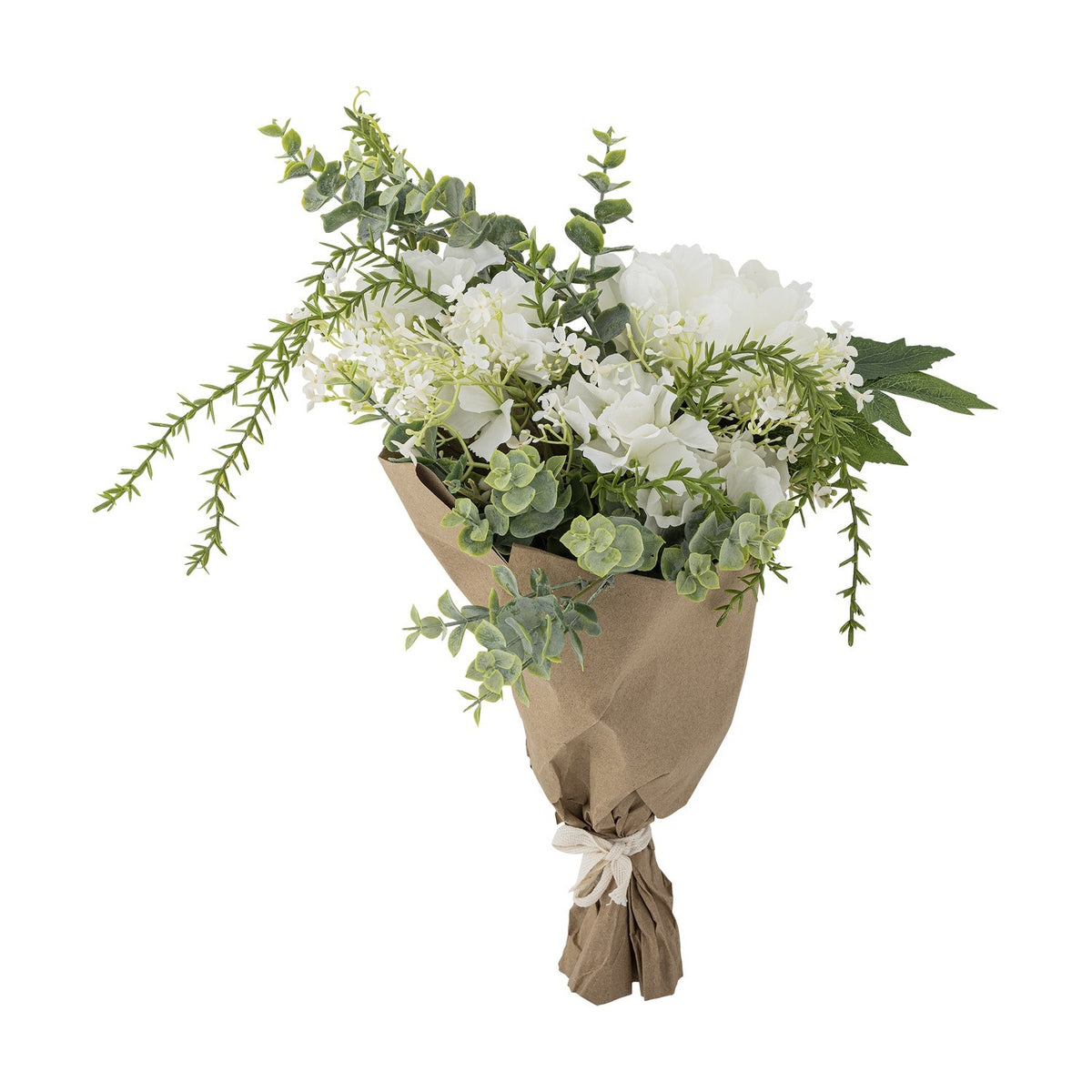 Lustre Artificial Bouquet - White