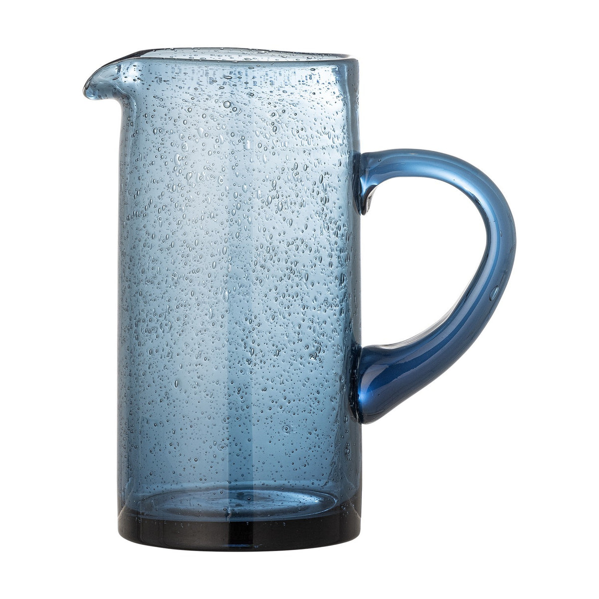 Tabby Glass Jug 1110ml - Blue