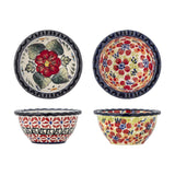 Florist Floral Stoneware Bowls 9cm Set of 2 - Multi