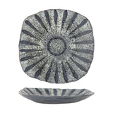 Ramie Stoneware Platter - Grey