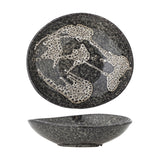 Sway Stoneware Bowl 24cm - Grey