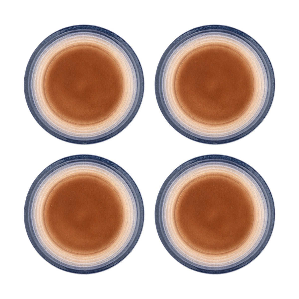 Tatum Stoneware Side Plates Set of 4 - Multi