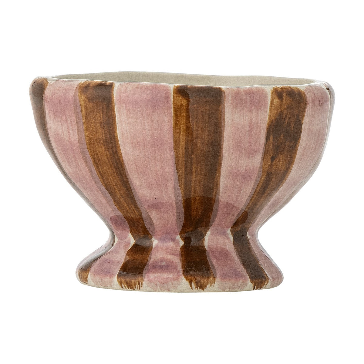 Nini Striped Stoneware Bowl 9cm - Multi