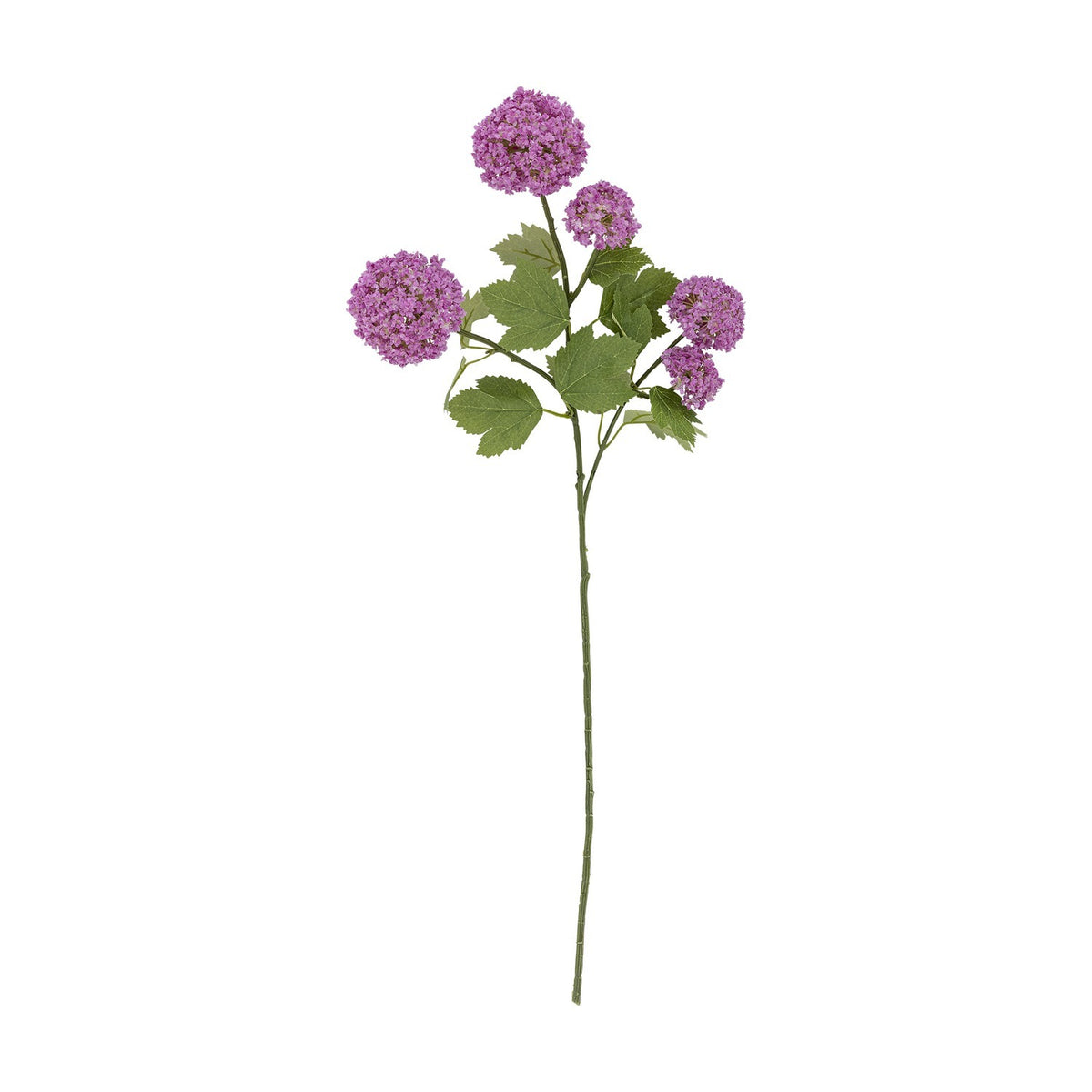 Snowball Artificial Stem - Purple
