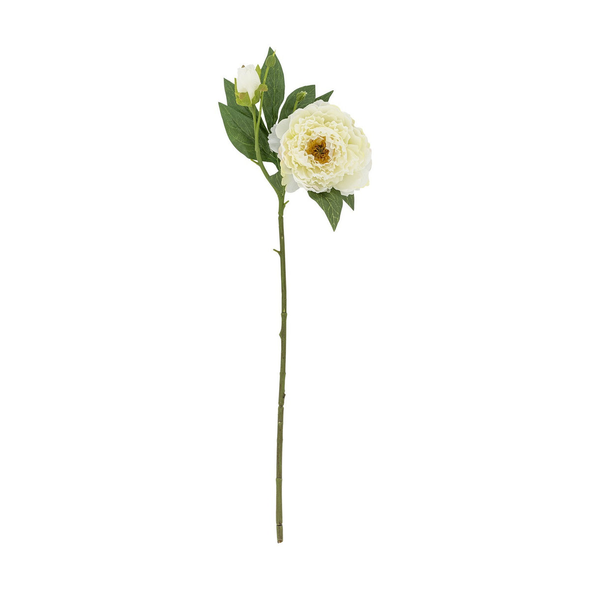 Peony Artificial Stem - Cream