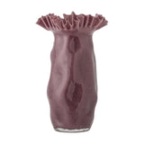 Sima Wavy Glass Vase 33cm - Purple