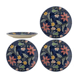 Meredith Floral Stoneware Side Plates Set of 4 - Multi