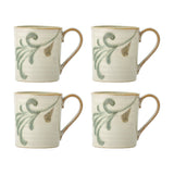 Bethany Stoneware Mugs 225ml Set of 4 - Cream