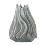Dilara Stoneware Vase 18cm - Blue