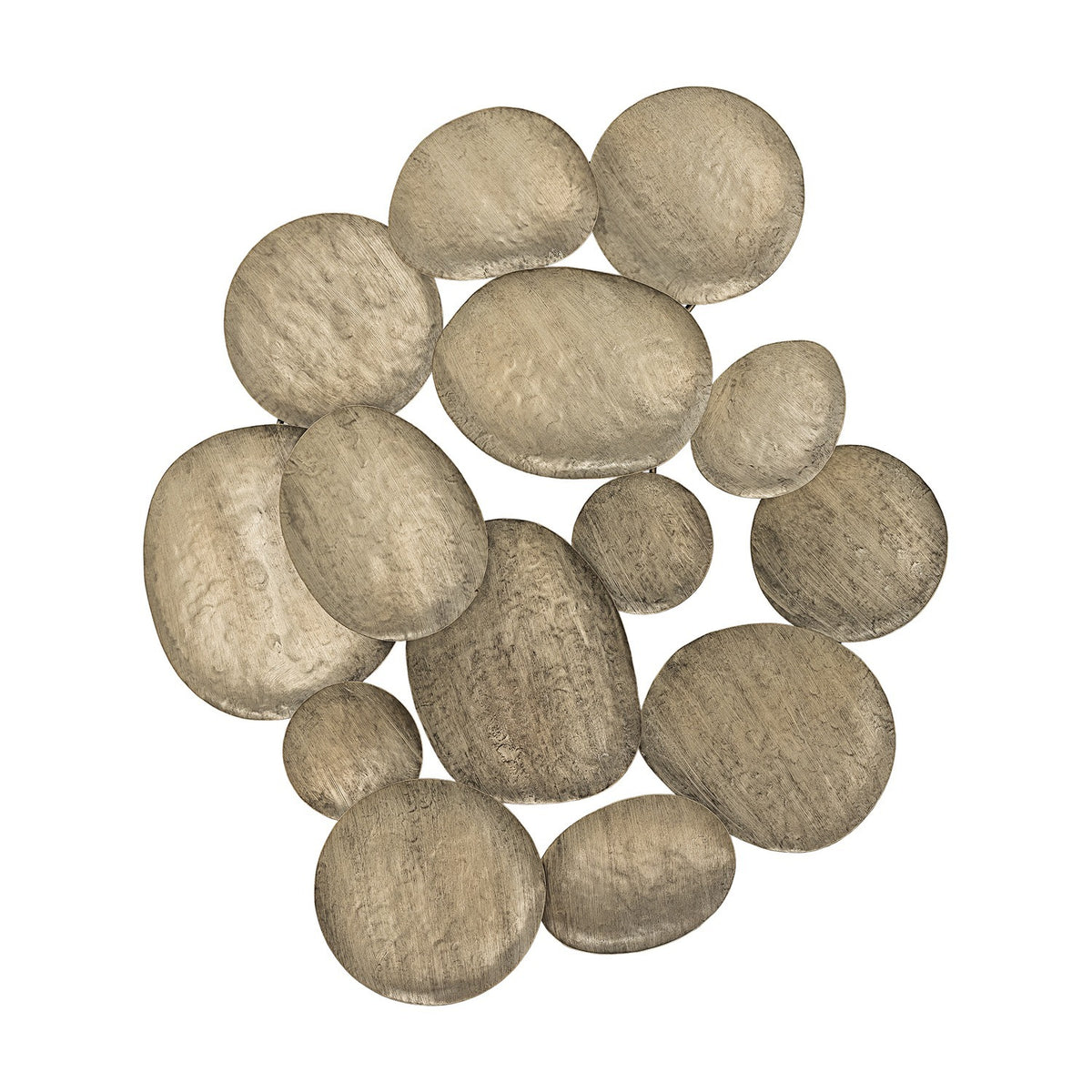 Raynee Pebble Iron Wall Decor - Brass