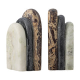Vani Marble Bookends Set of 2 - Multi