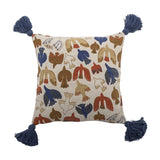 Anniversary Cotton Cushion - Multi