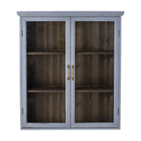 Hazem Wooden Cabinet 91cm - Blue