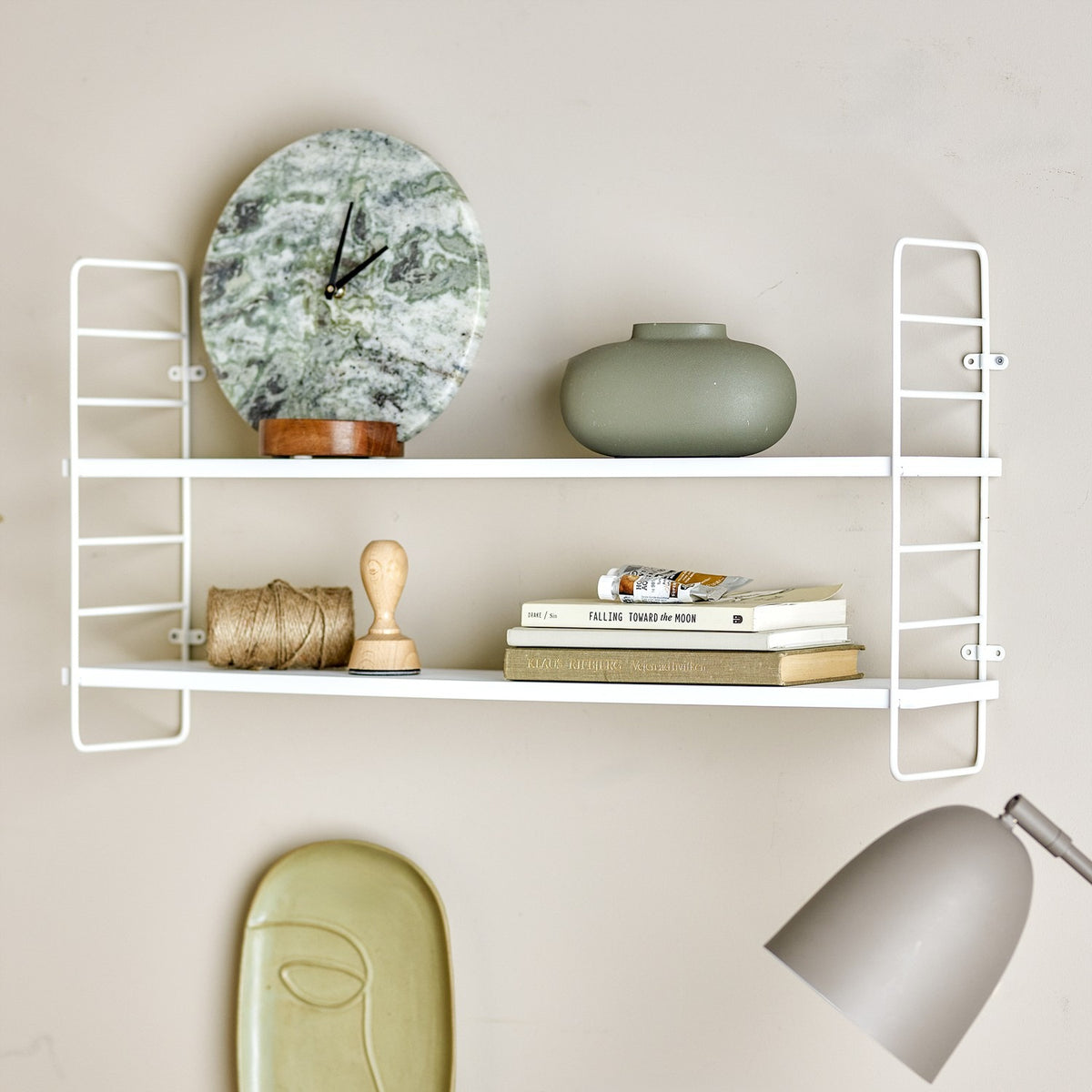 North Wall Shelf - White
