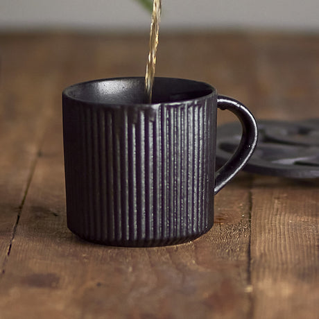 Neri Stoneware Cup 350ml - Black