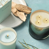 Fresh Sea Salt Glass Scented Candle 590g