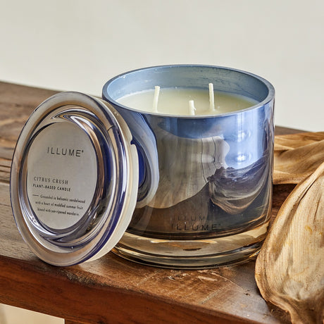 Citrus Crush Glass Scented Candle 590g