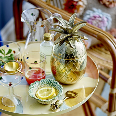 Yuichi Pineapple Aluminium Ice Bucket - Gold