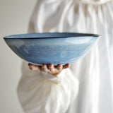 Sandrine Stoneware Bowl 32cm - Blue